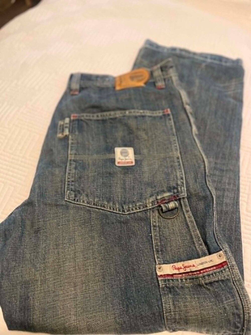 Pepa Jeans London Men Size 36/33, Skater, Baggy, Cargo, Grunge